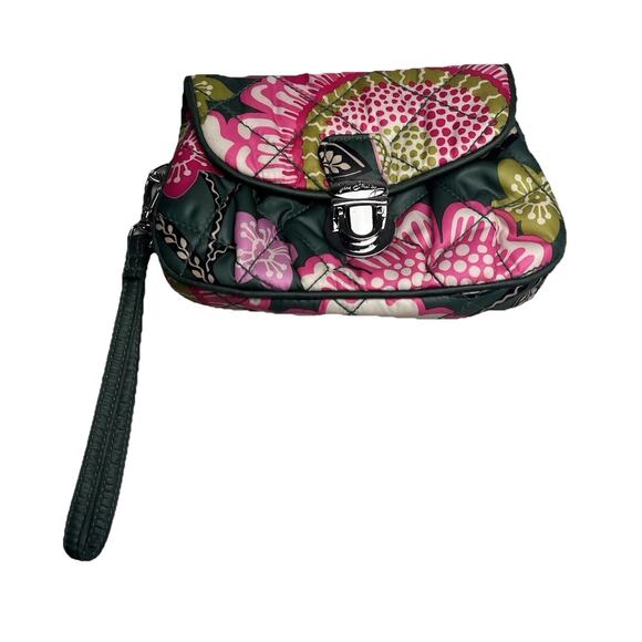 Vera Bradley Wallet Lot Wristlets Pink Olivia & Cupcakes Pouch Lock & Zip EUC - Picture 3 of 16